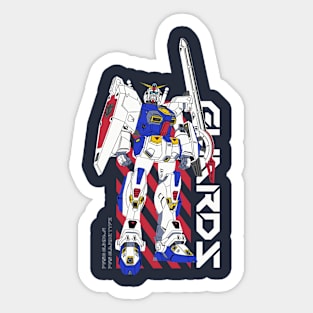 Gundam F90 Guards Type Sticker